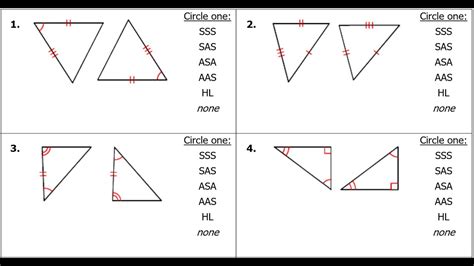 Congruent Triangles Worksheet Sss Sas Asa