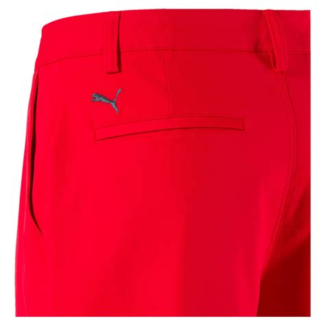 PUMA Tailored Tech Golf Pants in Red for Men - Lyst