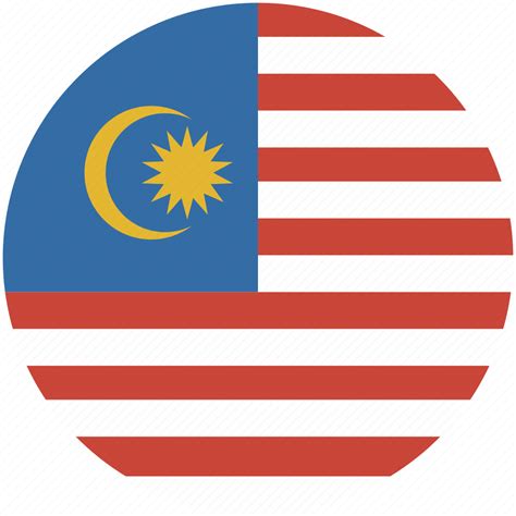 Malaysia, circle, flag icon - Download on Iconfinder