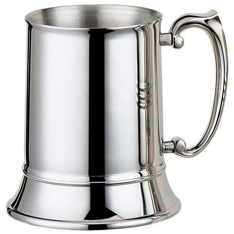 Visol Gondor 16 oz. Stainless Steel Mirror Finish Beer Mug-VAC210 - The ...