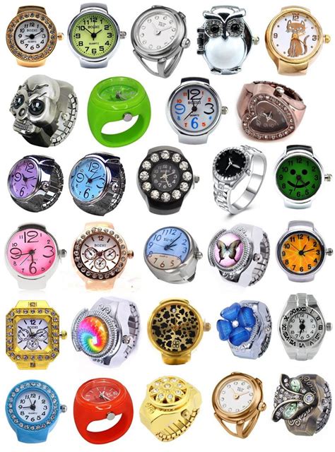 ULTRA-COOL FINGER RING WATCHES – Jewelry Secrets