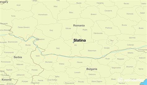 Where is Slatina, Romania? / Slatina, Olt Map - WorldAtlas.com