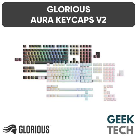 GLORIOUS Aura Keycaps V2 Mechanical Keycaps Full 145-Key Set | Shopee Malaysia