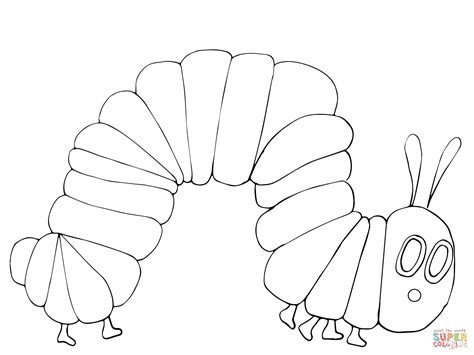 Hungry Caterpillar Coloring Pages Coloring Pages Splendi The Very Hungry Caterpillar Coloring ...