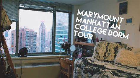 marymount manhattan college dorm tour - YouTube