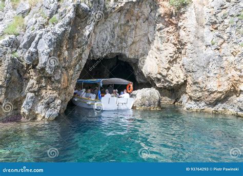 Paleokastritsa resort editorial stock photo. Image of kerkira - 93764293