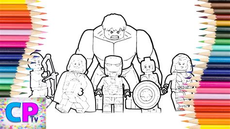 Hulk Lego Coloring Page - Dusolapan