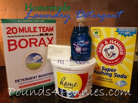 Powerful Homemade Laundry Detergent Recipes