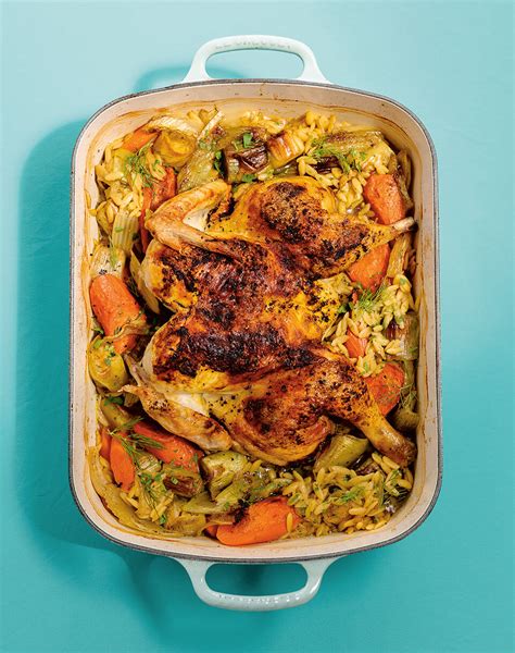 Mary Berg’s Chicken Noodle Roast Chicken Recipe | Elle Gourmet