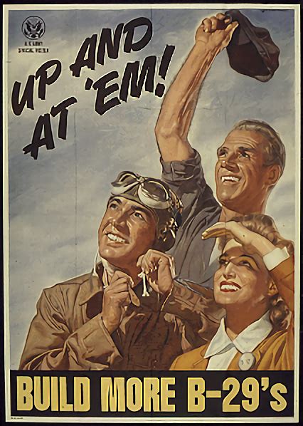 World War II Aviation Poster