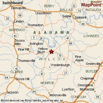 Where is Camden, Alabama? see area map & more