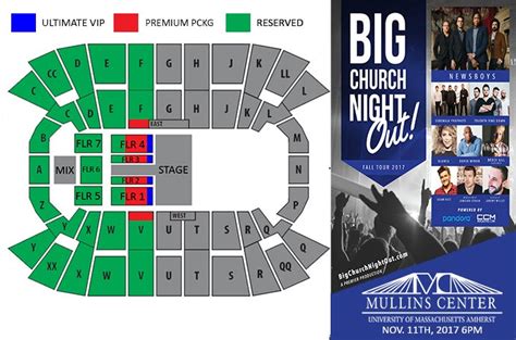 Seating Charts | Mullins Center