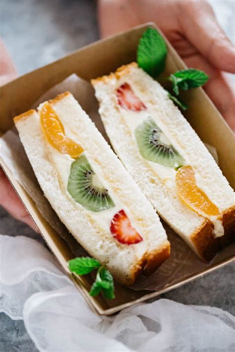 Japanese Fruit Sandwich - Chopstick Chronicles