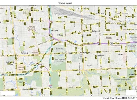 Traffic Counts | Hillside, IL