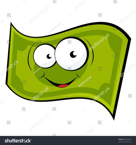 Funny Cartoon Money Stock Vector (Royalty Free) 54605932 | Shutterstock