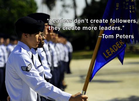 "Leaders don't create followers, they create more leaders." What kind of leader are you? # ...