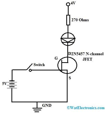 2N5457 N-channel JFET : Datasheet, Working & Its Applications