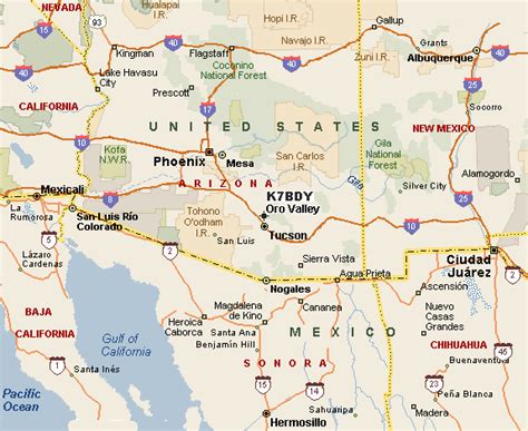 Oro Valley Arizona Map