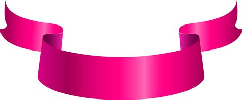 Pink Ribbon Banner Clipart Clip Art Library - vrogue.co