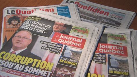 Une version régionale du Journal de Québec en préparation | Radio-Canada.ca