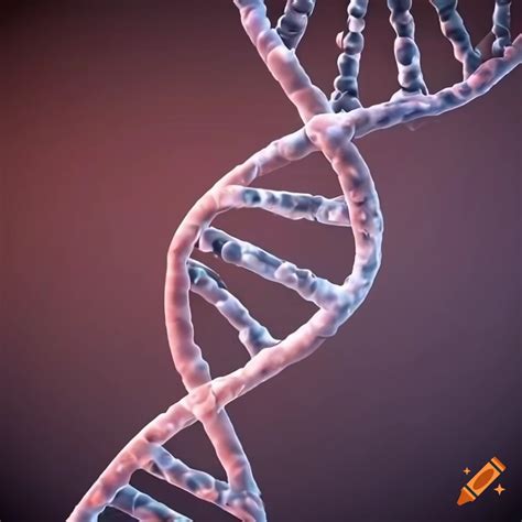 Diagram of dna structure on Craiyon