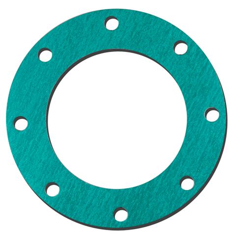 Green Non-Asbestos Flange Gaskets On Seal Fast, Inc.