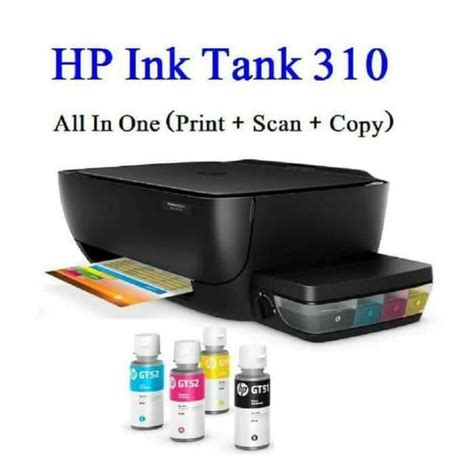 HP Ink Tank 310 All in one Printer | Shopee Philippines