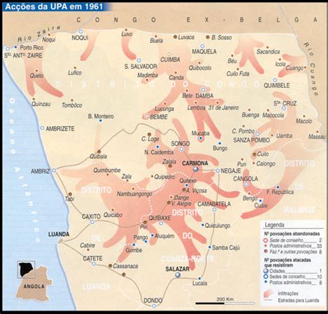 Angolan War Map