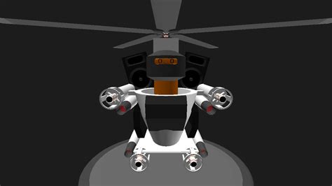 SimplePlanes | Hybrid Four Launcher Helicopter Skibidi Toilet