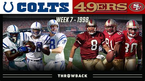 Manning & Young in an All-Time Classic Duel! (Colts vs. 49ers 1998 ...