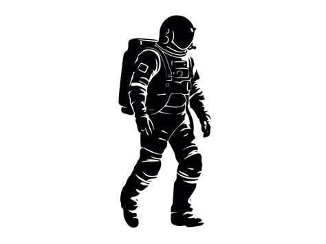 Astronauta SVG Silueta de astronauta Clipart de astronauta - Etsy México