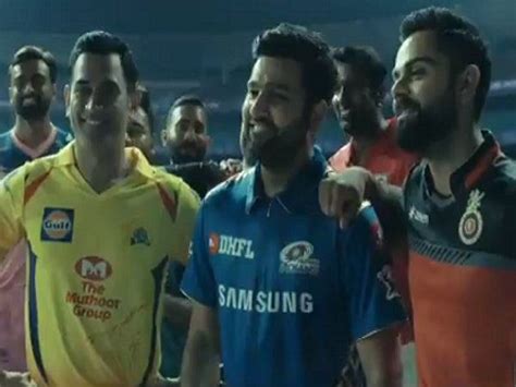 IPL 2019: MS Dhoni and Virat Kohli, Rohit Sharma tease youngsters in new anthem for upcoming ...