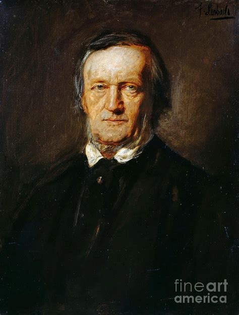 Portrait Of Richard Wagner 1813-1883 by Heritage Images