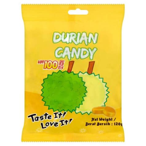 Lot 100 Durian Candy 120g - DeGrocery.com