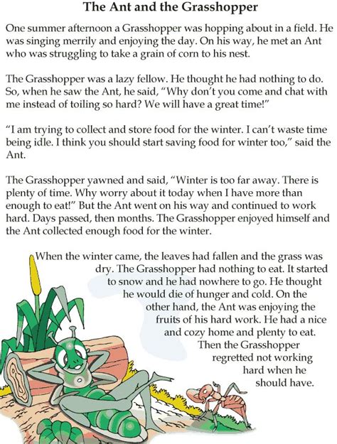 10 best images about ant and grasshopper on Pinterest | Mini books, Jungle animals and Folktale