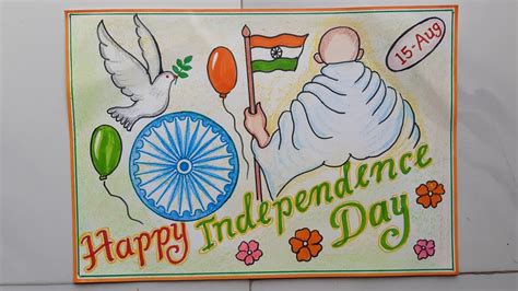 Indian Independence Day Charts For Kids