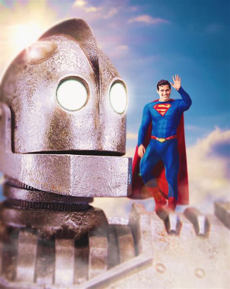 Superman and Iron Giant fan art 🙌 : superman