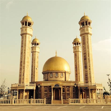 Mosque. Grozny, Chechnya.//The Akhmad Kadyrov Mosque is located in Grozny, the cap… | Mosque ...