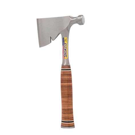 Estwing MFG Co E2H Carpenters Hatchet Leather Grip 3-5/8 Gardening Tools Axes