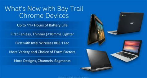 Intel and Google boast 11-hour battery life with upcoming Chromebooks ...