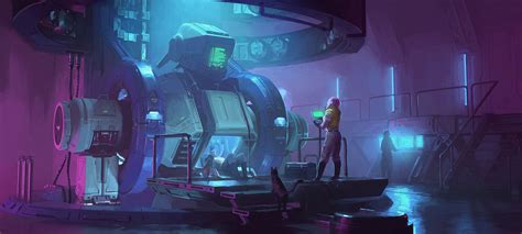 ArtStation - Cyberpunk Garage