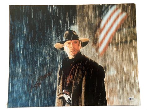 Clint Eastwood Signed Autographed 16x20 Unforgiven Movie Photo BAS ...