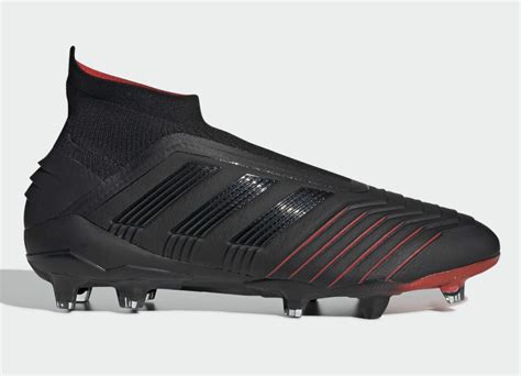 Adidas Predator 19+ FG Archetic - Core Black / Core Black / Active Red ...