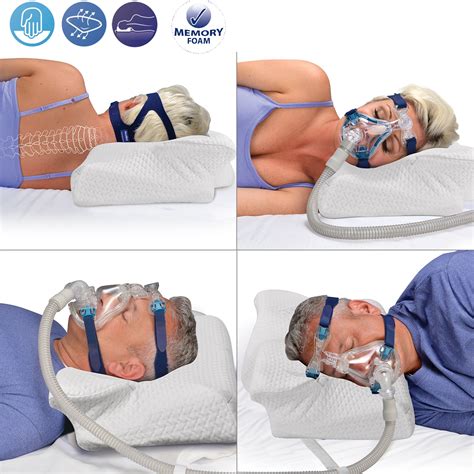 Moyeah Store CPAP Pillow Contour Pillow For Anti Snore Reduces Face ...