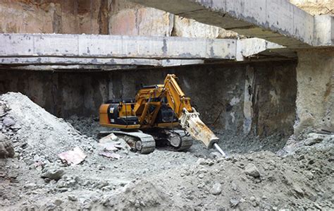 Excavator Tunnel Boom Application Engineering