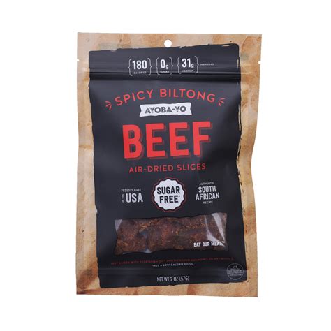 Biltong // Spicy Beef Grass-Fed Jerky // 3 Pack - Ayoba-Yo - Touch of Modern