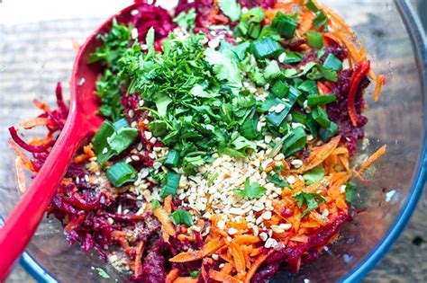 Moroccan Carrot & Beetroot Salad (Whole30, Vegan)