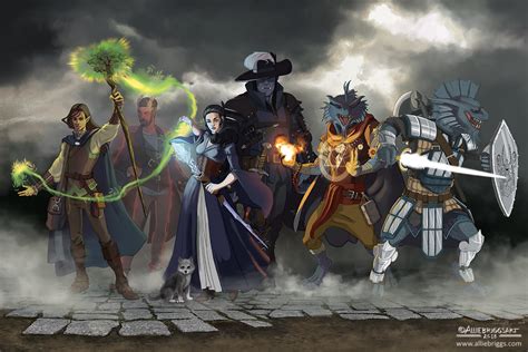 "Legends of Ravenloft," by Allie Briggs. Most recent dnd commission for ...