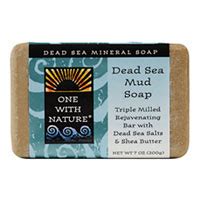 Dead Sea Mud Soap 7 Ounces , made by one-with-nature-soaps