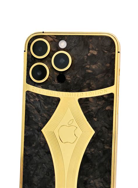 Caviar Luxury 24k Gold Plated Customized iPhone 15 Pro 256 GB Gold ...